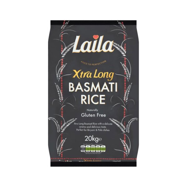 Laila Extra Long Basmati Rijst 20Kg