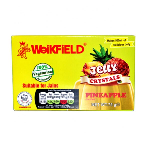 Weikfield Jelly Pineapple 75G