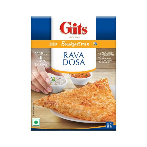 Gits Rava Dosa Mix 200G