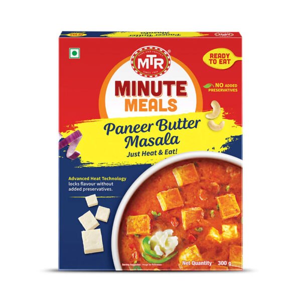 Mtr Rte Paneer Butter Masala 300G