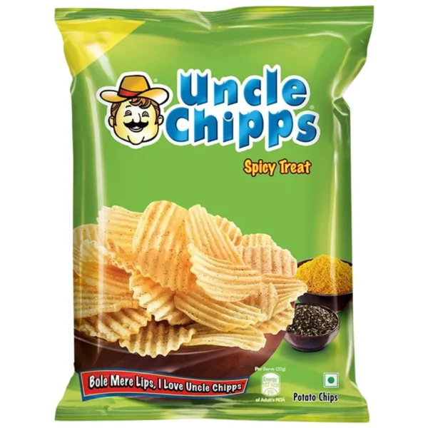 Uncle Green Chips Spicy & Salt 50G