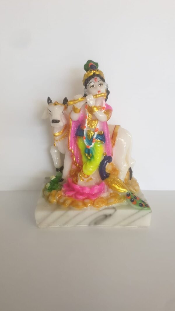 Cow krishna ji idol